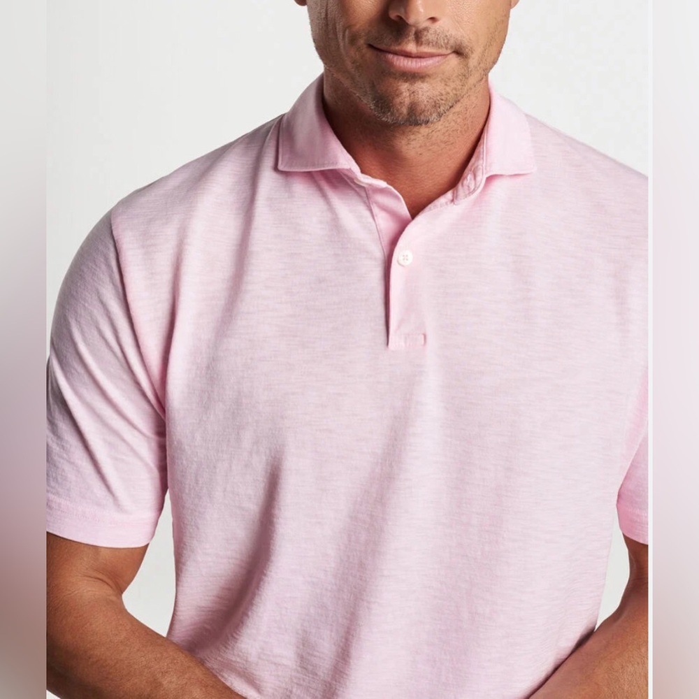 New PETER MILLAR JOURNEYMAN SS POLO L